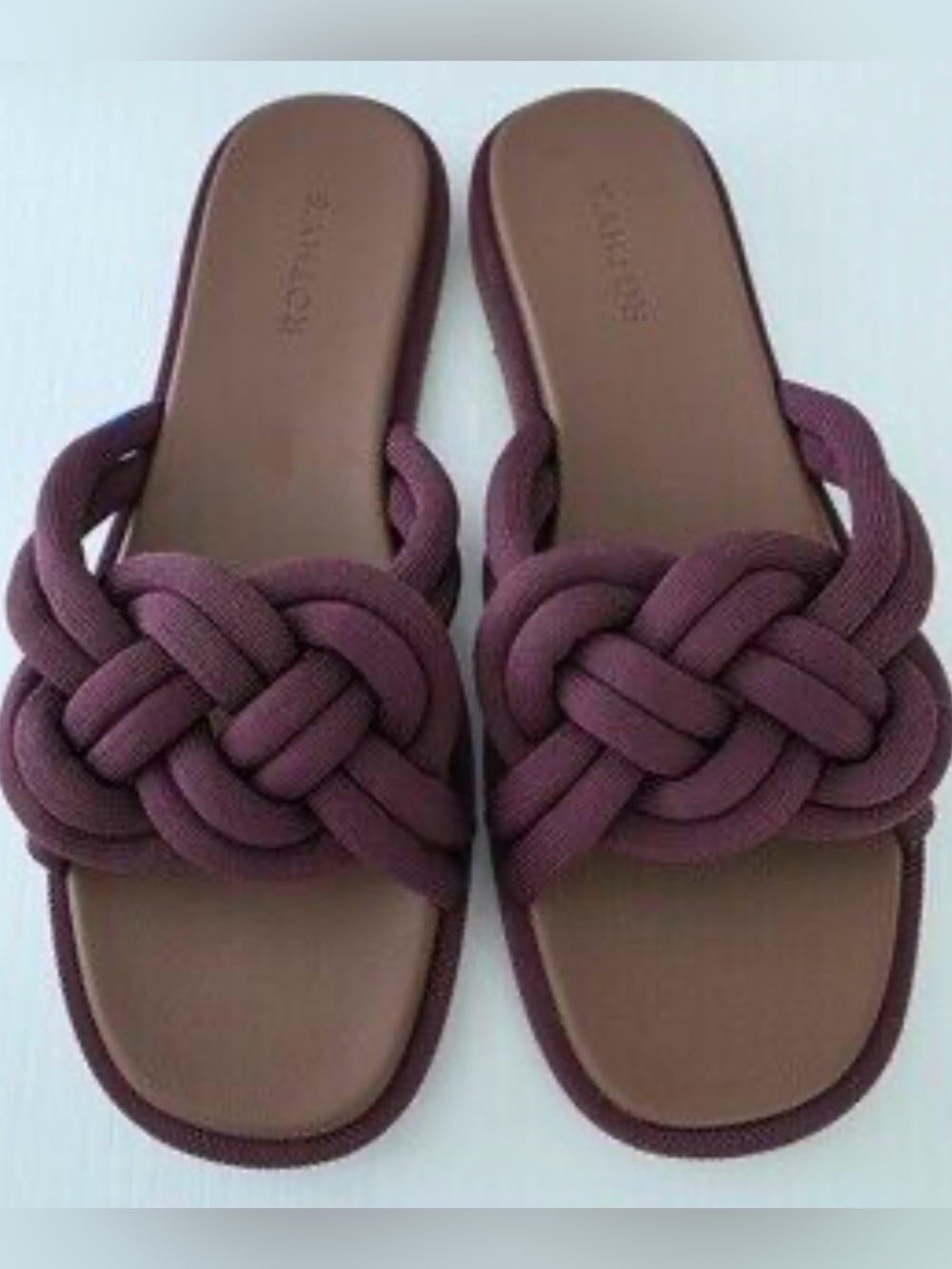 NEW Rothy’s The Summer Sandal in Blackberry